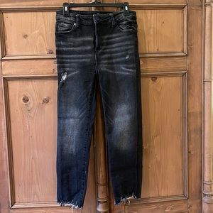Kendall +Kylie black jeans size 28